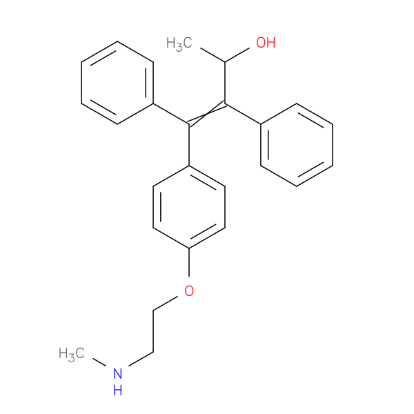 (E)-α-Methyl-β-[[4-[2-(MethylaMino)ethoxy]phenyl]phenylMethylene]benzeneethanol