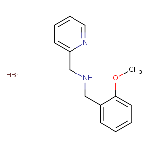 (2-methoxybenzyl)(2-pyridinylmethyl)amine hydrobromide