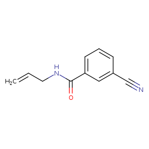 3-cyano-N-(prop-2-en-1-yl)benzamide