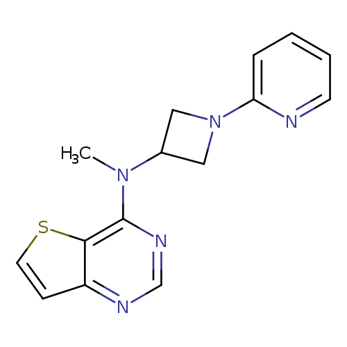 N-methyl-1-(pyridin-2-yl)-N-{thieno[3,2-d]pyrimidin-4-yl}azetidin-3-amine