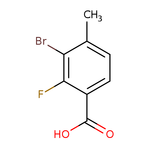 3-Bromo-2-fluoro-4-methylbenzoic acid