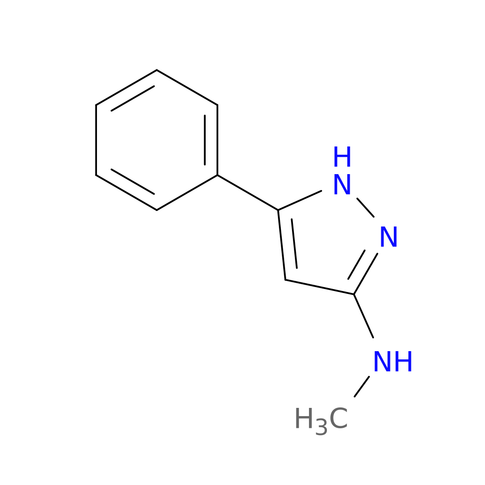 N-methyl-5-phenyl-1H-pyrazol-3-amine
