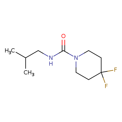 4,4-difluoro-N-(2-methylpropyl)piperidine-1-carboxamide