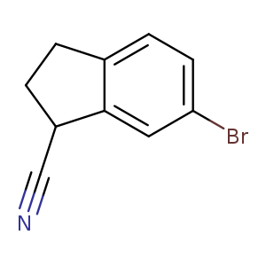 6-Bromo-2,3-dihydro-1H-indene-1-carbonitrile