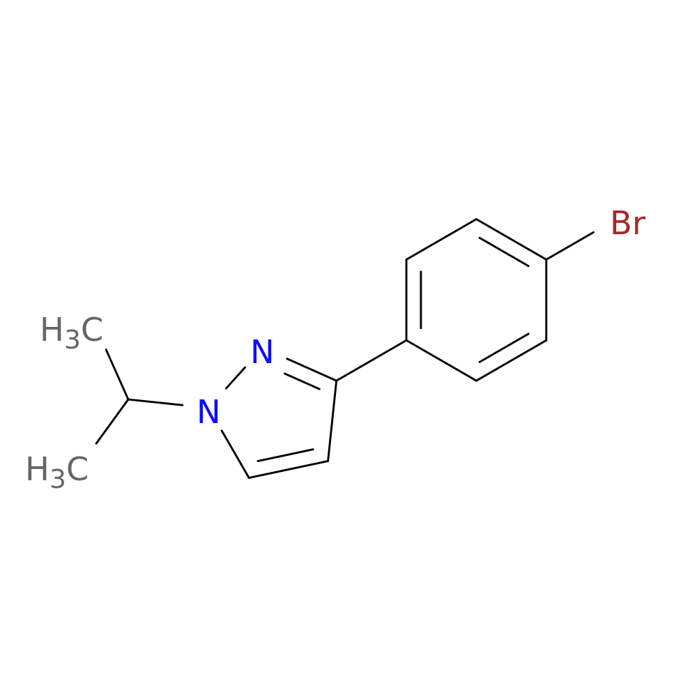 3-(4-Bromophenyl)-1-isopropylpyrazole
