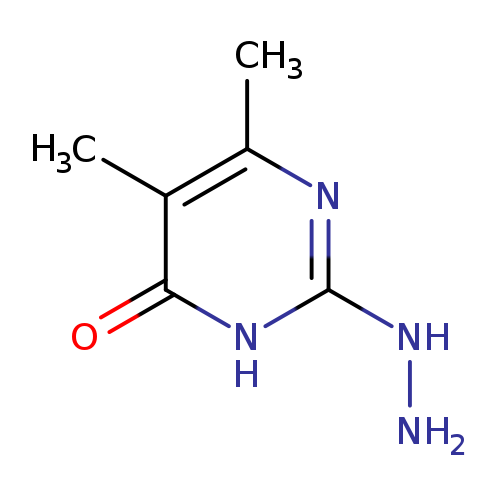 2-hydrazinyl-5,6-dimethyl-3,4-dihydropyrimidin-4-one