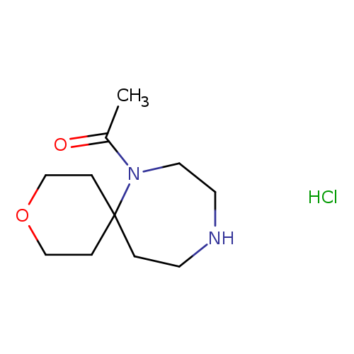 1-{3-oxa-7,10-diazaspiro[5.6]dodecan-7-yl}ethan-1-one hydrochloride