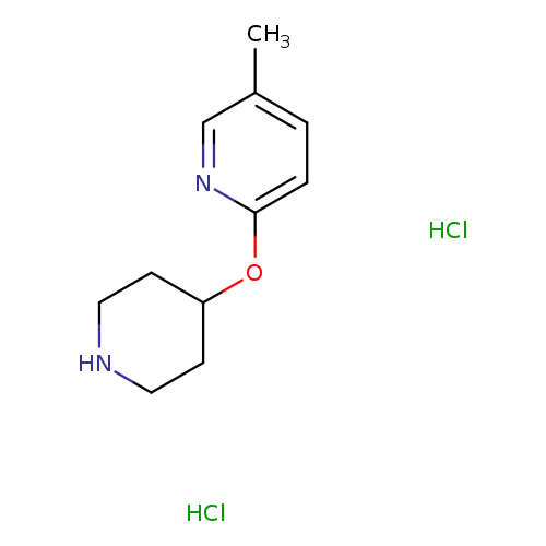 5-methyl-2-(piperidin-4-yloxy)pyridine dihydrochloride