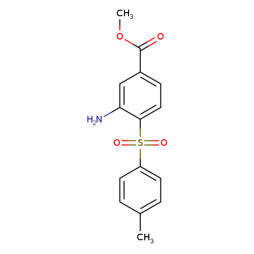 methyl 3-amino-4-(4-methylbenzenesulfonyl)benzoate