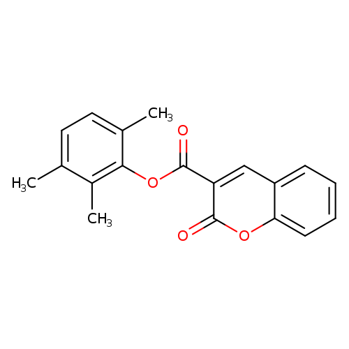 2,3,6-trimethylphenyl 2-oxo-2H-chromene-3-carboxylate