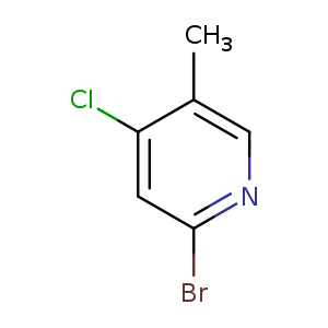 2-Bromo-4-chloro-5-methylpyridine