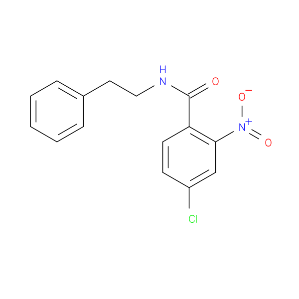 N1-phenethyl-4-chloro-2-nitrobenzamide