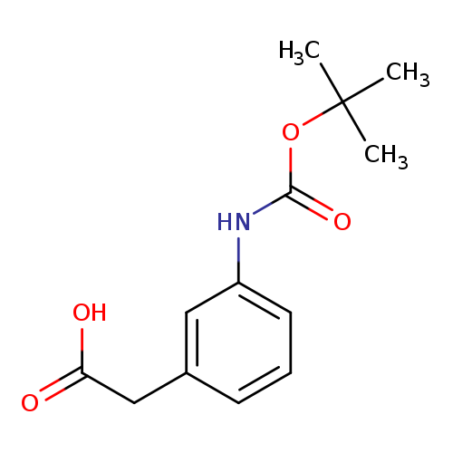 Benzeneacetic acid, 3-[[(1,1-dimethylethoxy)carbonyl]amino]-