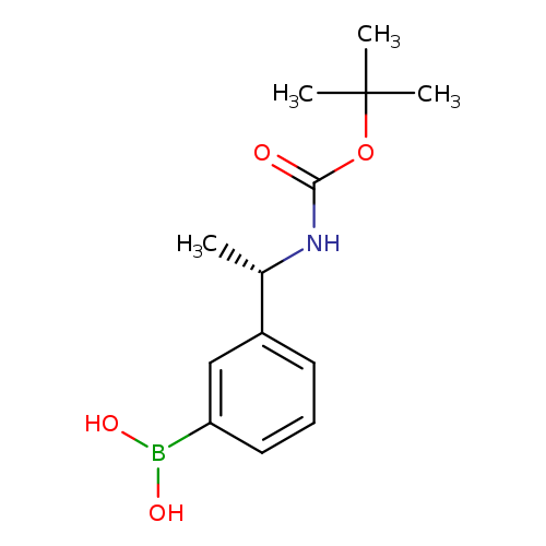 3-[(S)-1-(N-BOC-Amino)ethyl]phenylboronic acid