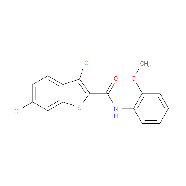 3,6-Dichloro-N-(2-methoxyphenyl)benzo[b]thiophene-2-carboxamide