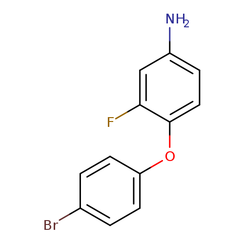 4-(4-Bromophenoxy)-3-fluoroaniline
