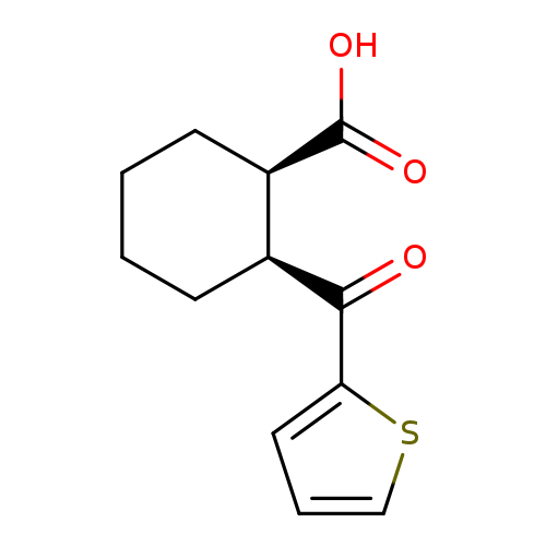 Cyclohexanecarboxylicacid, 2-(2-thienylcarbonyl)-, (1R,2S)-rel-