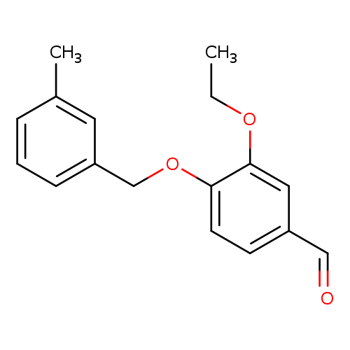 3-Ethoxy-4-[(3-methylbenzyl)oxy]benzaldehyde