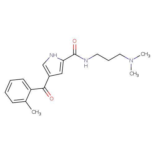 N-[3-(dimethylamino)propyl]-4-(2-methylbenzoyl)-1H-pyrrole-2-carboxamide