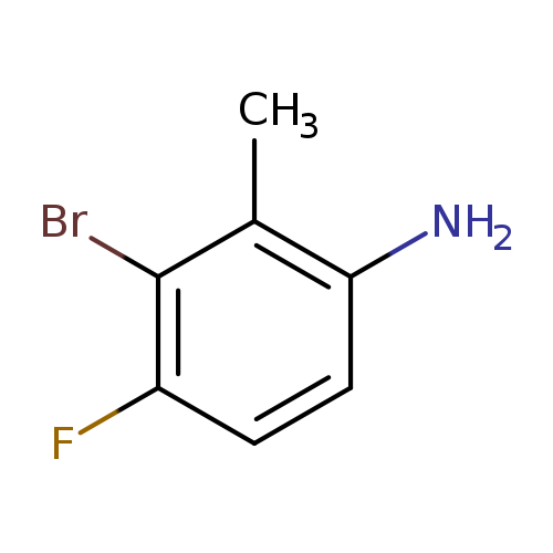 3-Bromo-4-fluoro-2-methylaniline