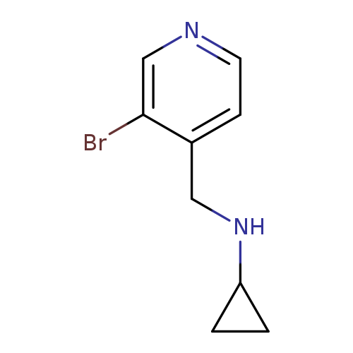 N-[(3-Bromopyridin-4-yl)methyl]cyclopropanamine