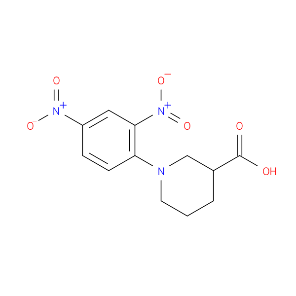 1-(2,4-dinitrophenyl)piperidine-3-carboxylic acid