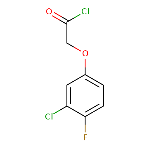 (3-Chloro-4-fluorophenoxy)acetyl chloride