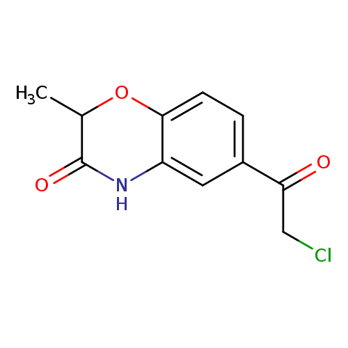 6-(2-Chloroacetyl)-2-methyl-2H-benzo[b][1,4]oxazin-3(4H)-one