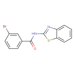 Benzamide, N-2-benzothiazolyl-3-bromo-