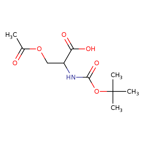 Boc-ser(ac)-oh