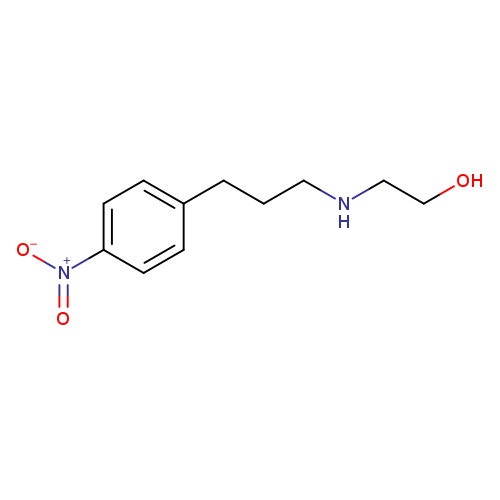 Ethanol, 2-[[3-(4-nitrophenyl)propyl]amino]-