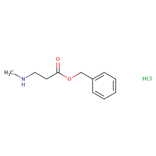 benzyl 3-(methylamino)propanoate hydrochloride