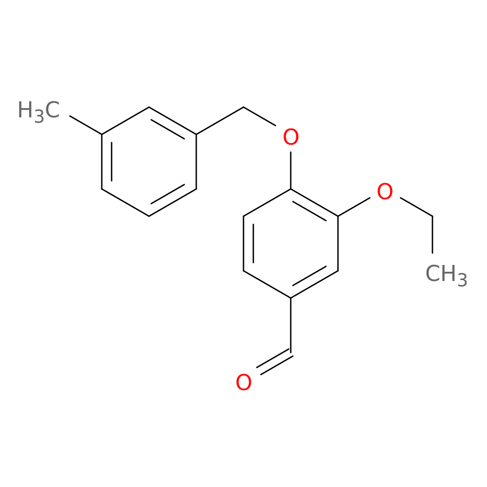 3-Ethoxy-4-[(3-methylbenzyl)oxy]benzaldehyde