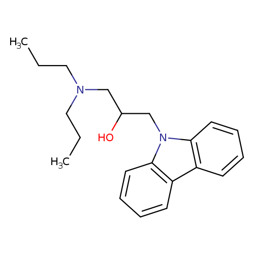 9H-Carbazole-9-ethanol, α-[(dipropylamino)methyl]-