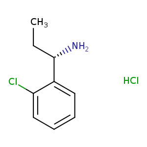 (1s)-1-(2-chlorophenyl)propylaMine-hcl