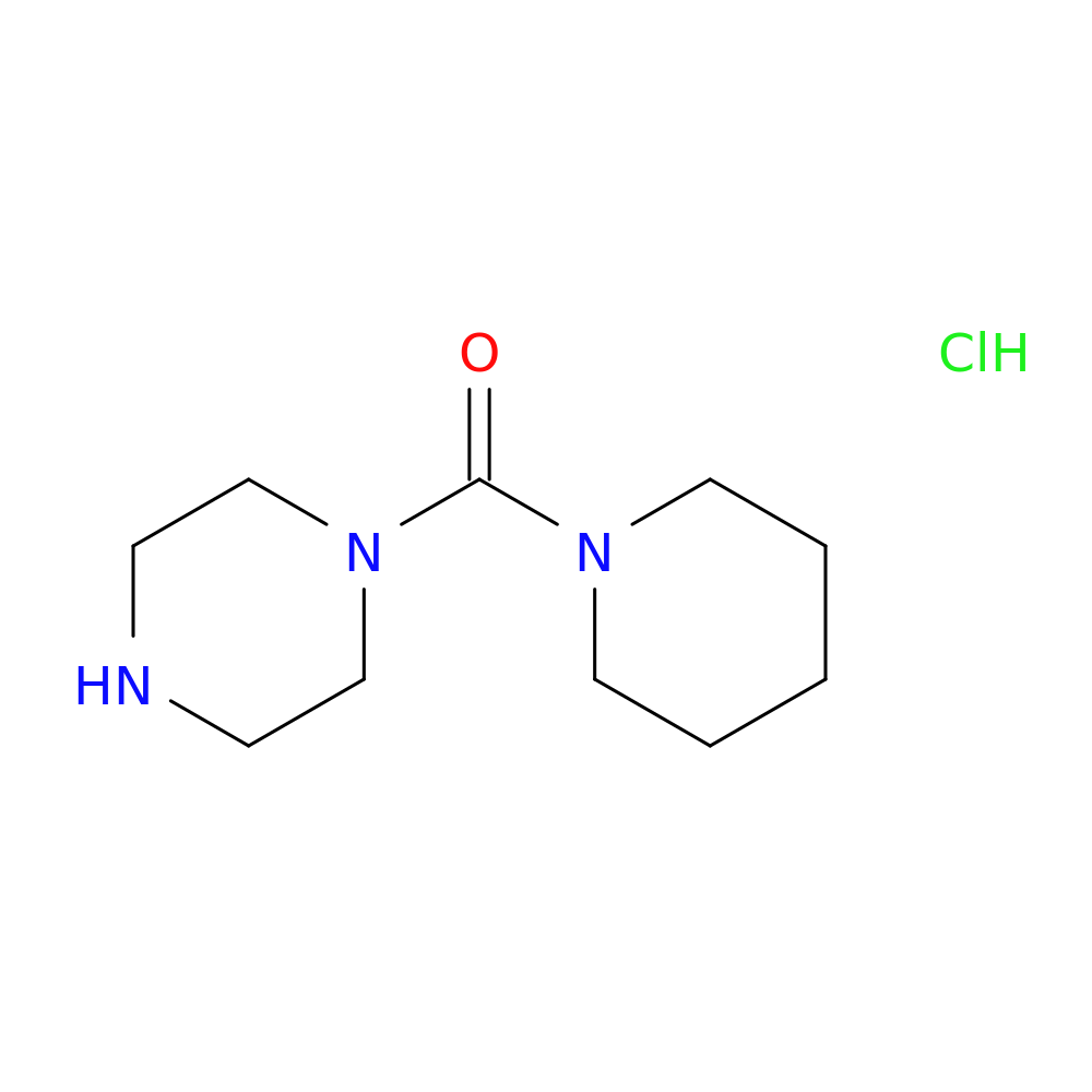 1-(Piperidine-1-carbonyl)piperazine hydrochloride