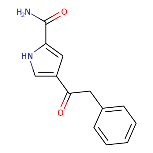 4-(2-phenylacetyl)-1H-pyrrole-2-carboxamide