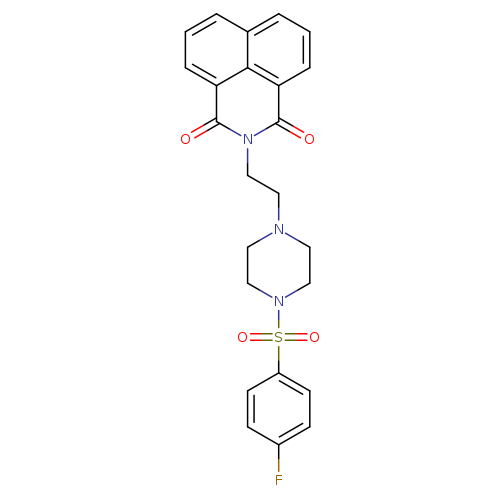 3-{2-[4-(4-fluorobenzenesulfonyl)piperazin-1-yl]ethyl}-3-azatricyclo[7.3.1.0^{5,13}]trideca-1(12),5,7,9(13),10-pentaene-2,4-dione