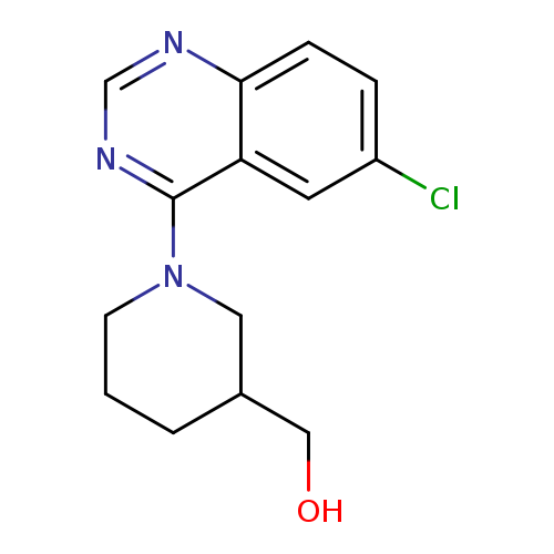 [1-(6-chloroquinazolin-4-yl)piperidin-3-yl]methanol