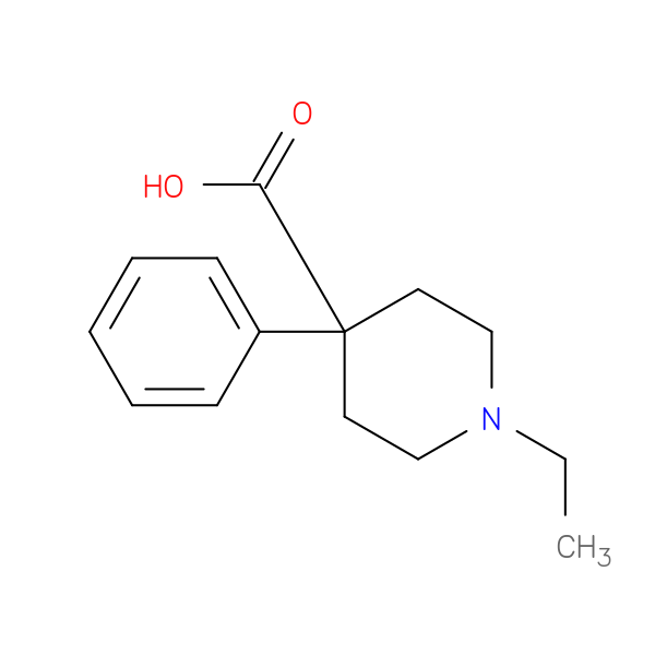 1-ethyl-4-phenylpiperidine-4-carboxylic acid