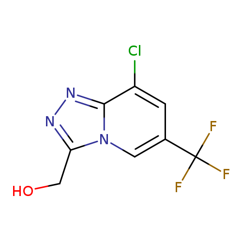 (8-Chloro-6-(trifluoromethyl)-[1,2,4]triazolo[4,3-a]pyridin-3-yl)methanol