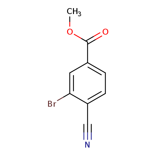Methyl 3-bromo-4-cyanobenzoate