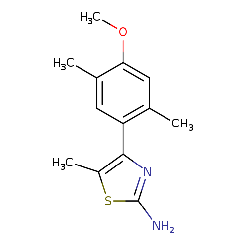 4-(4-Methoxy-2,5-dimethylphenyl)-5-methylthiazol-2-amine