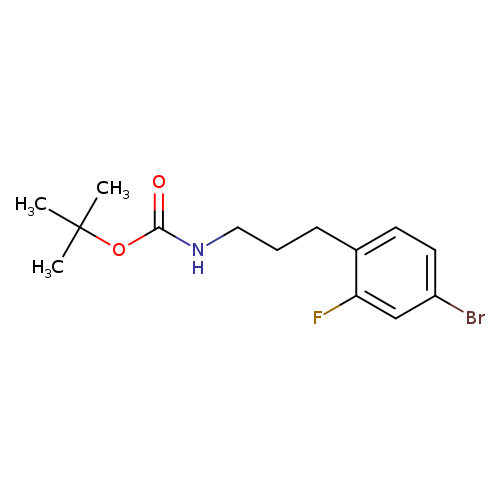 N-BOC-3-(4-bromo-2-fluorophenyl)propylamine