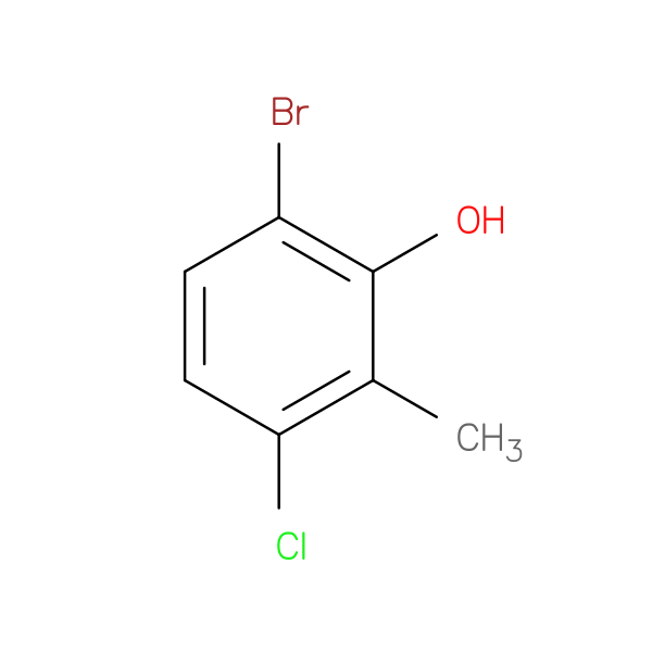 3-Chloro-6-bromo-2-methylphenol