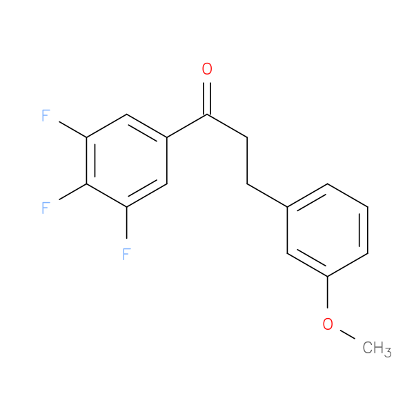 3-(3-Methoxyphenyl)-3',4',5'-trifluoropropiophenone