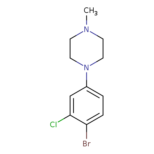 1-(4-Bromo-3-chlorophenyl)-4-methylpiperazine