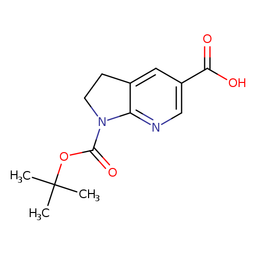 1-[(Tert-Butoxy)Carbonyl]-1H,2H,3H-Pyrrolo[2,3-B]Pyridine-5-Carboxylic Acid