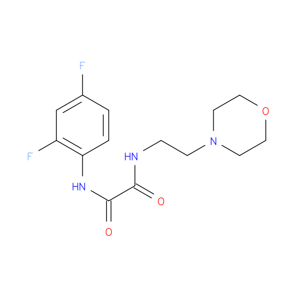 N-(2,4-difluorophenyl)-N'-[2-(morpholin-4-yl)ethyl]ethanediamide