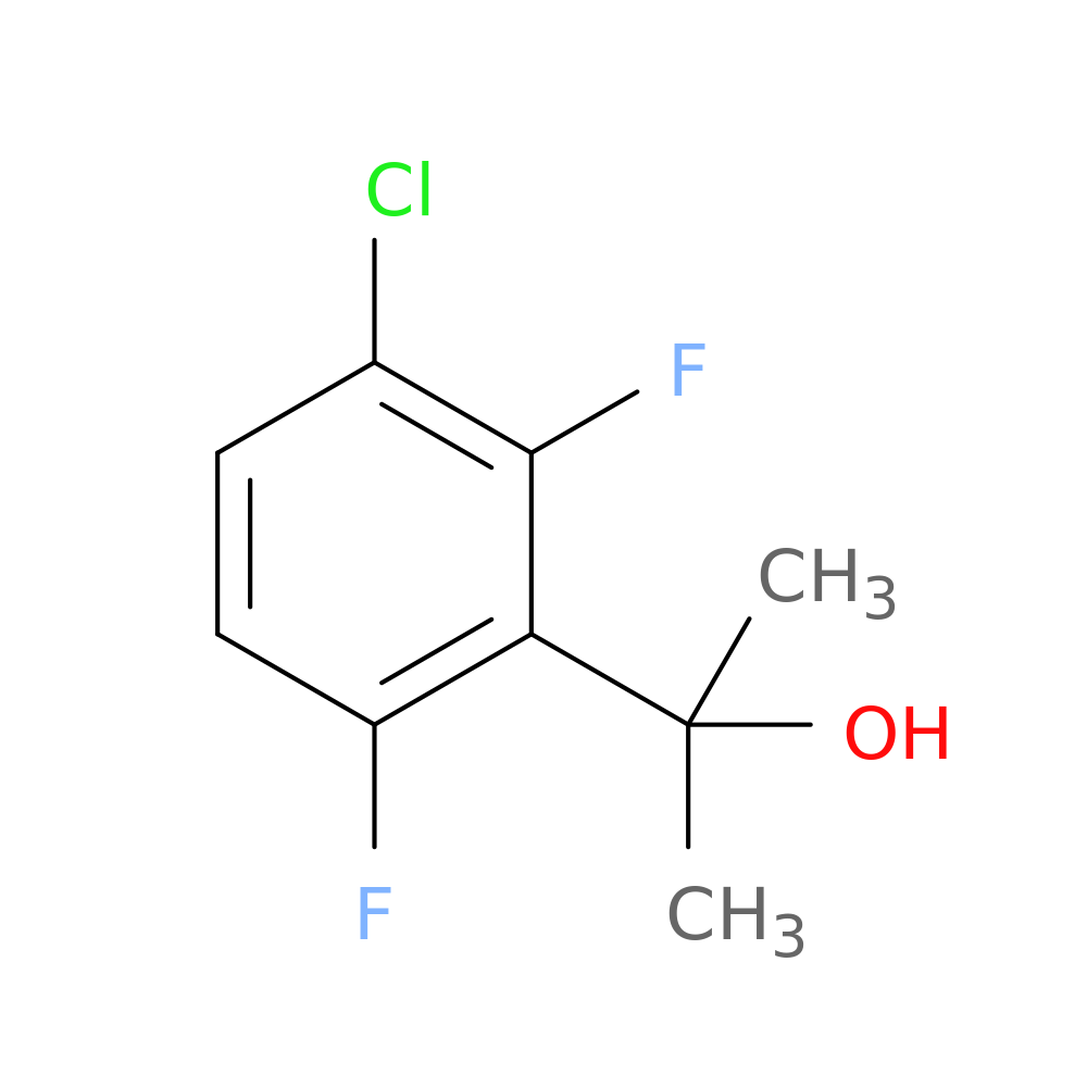 2-(3-chloro-2,6-difluorophenyl)propan-2-ol